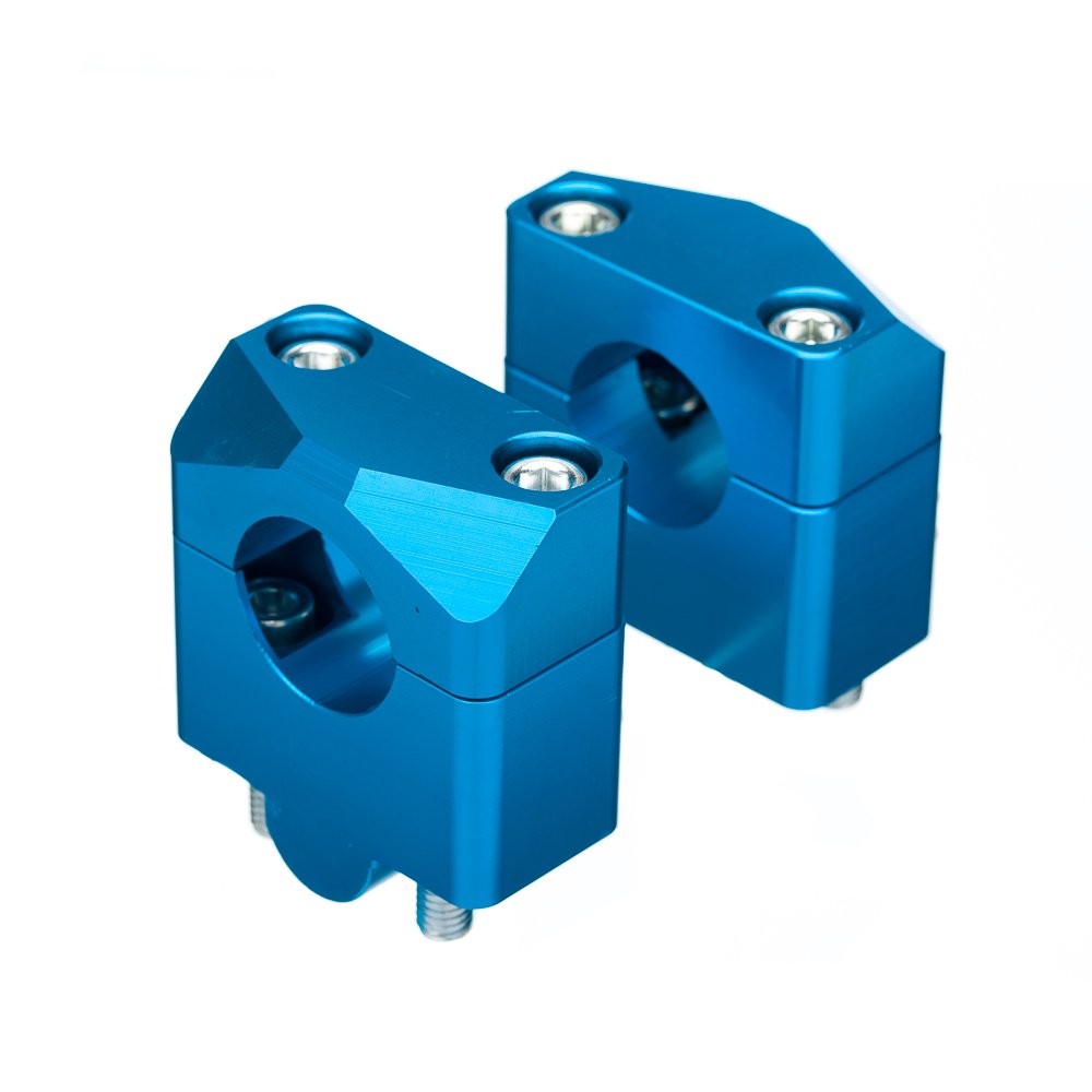 Adapt. Along. Guidoes Bering Fat Bar 28Mm Altura 20Mm Azul