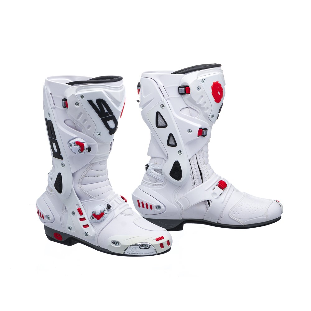 Bota Racing Sidi Vortice - Branca - Eur-44 Br-42