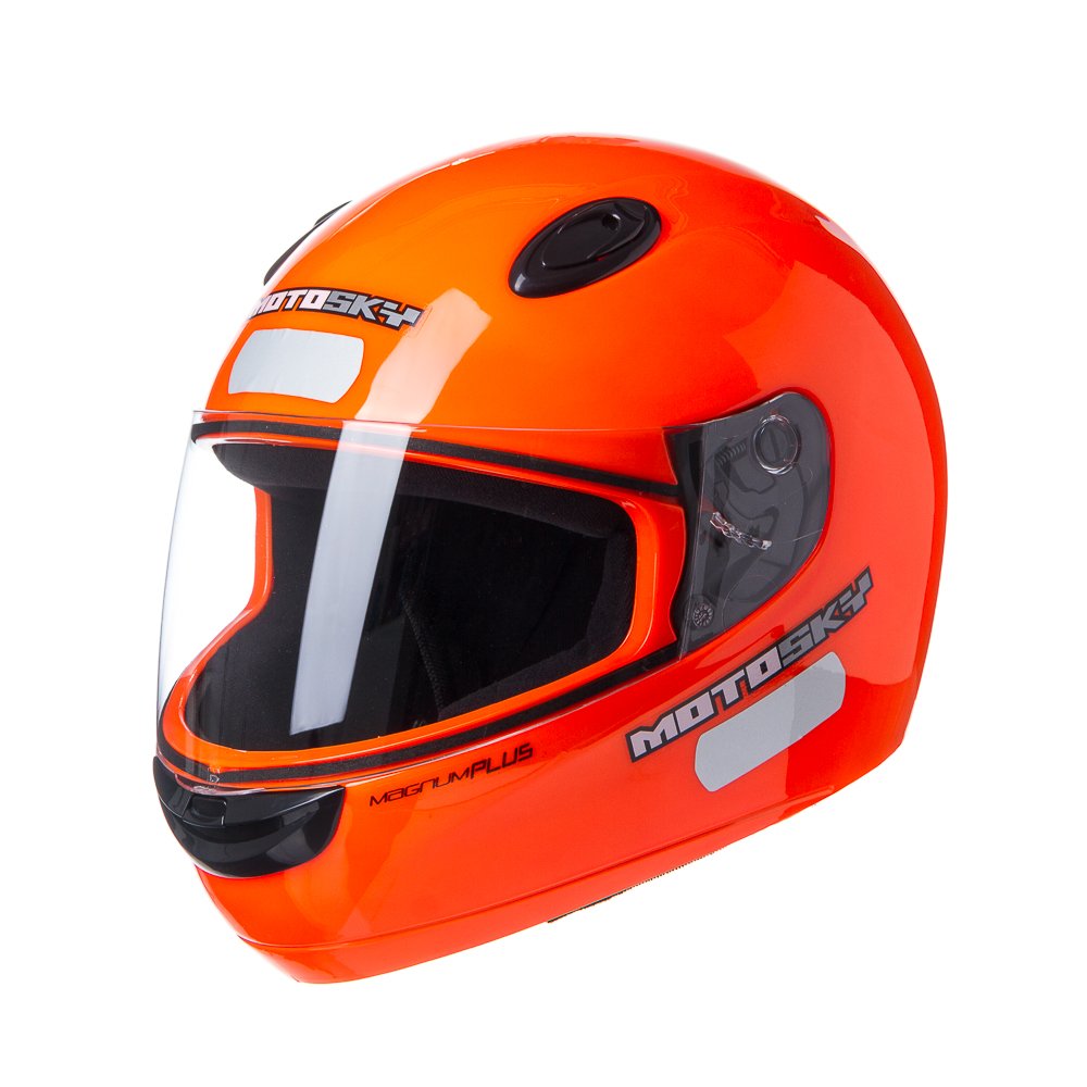 Capacete Motosky Magnum Plus Laranja Citrico 60