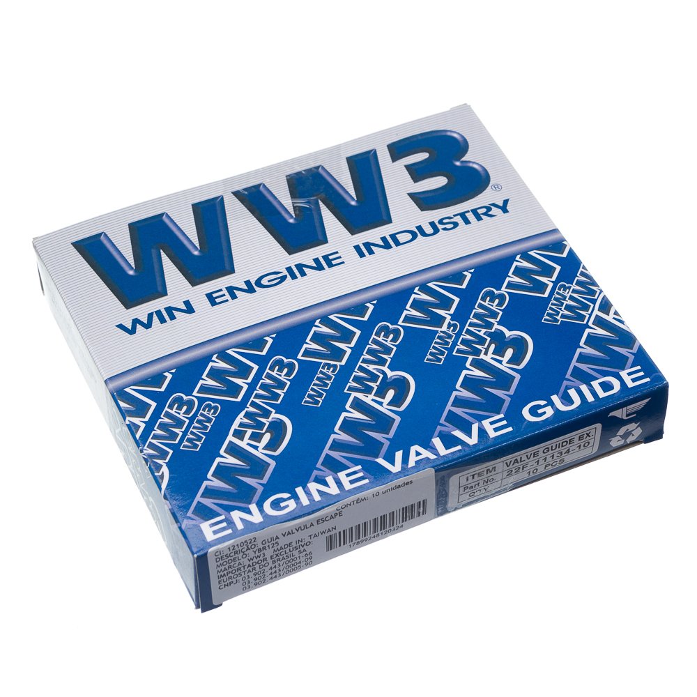 Guia Valvula Escape Ww3 Ybr125 (Semi-Usinada)