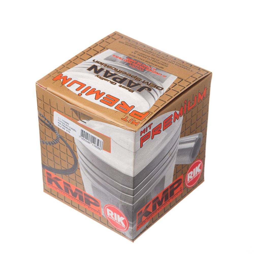 Pistao Kit C/Anel Rik Premium Xlx 250 0.25