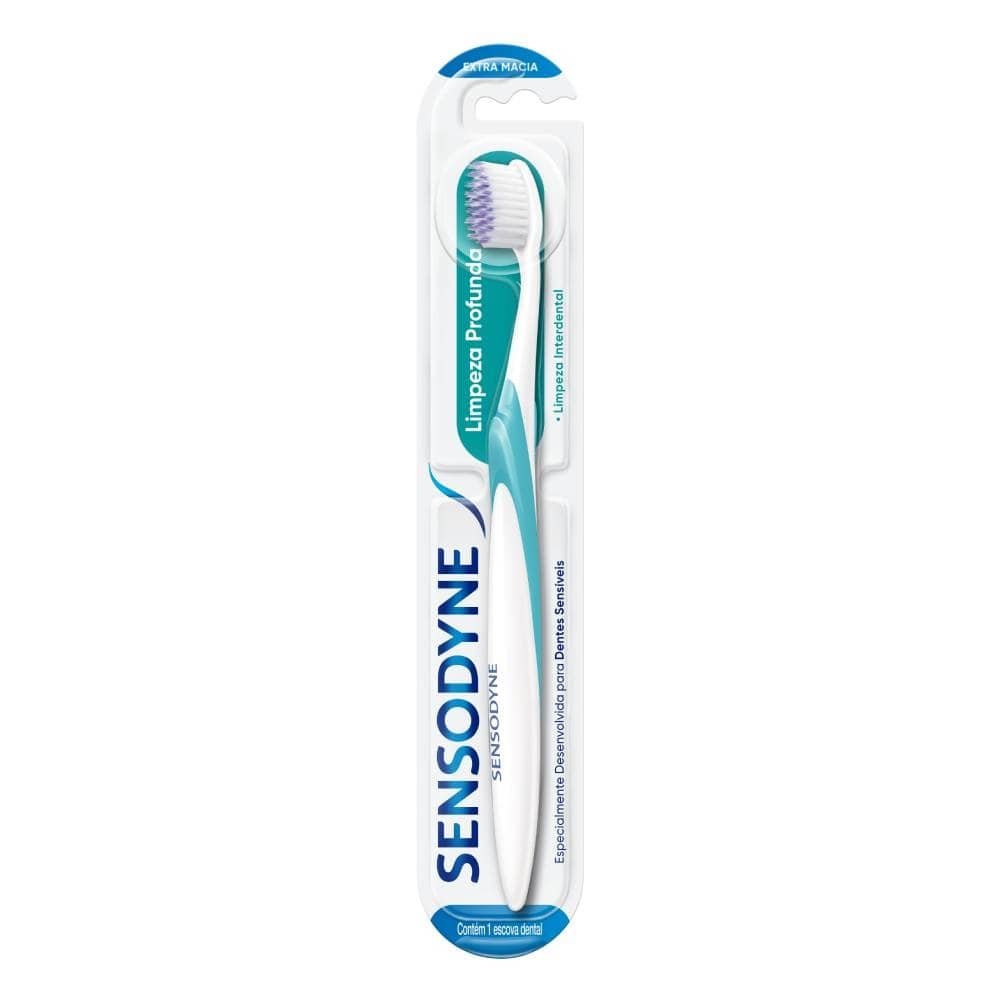 Escova Dental Sensodyne Limpeza Profunda Extra Macia