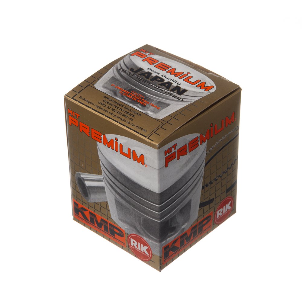 Pistao Kit C/Anel Rik Premium Biz 125 1.25