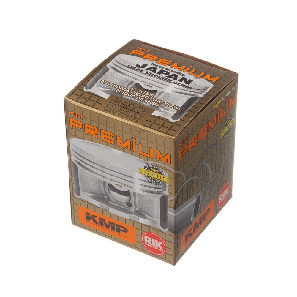 Pistao Kit C/Anel Rik Premium Cg 125 2009/ 4.00
