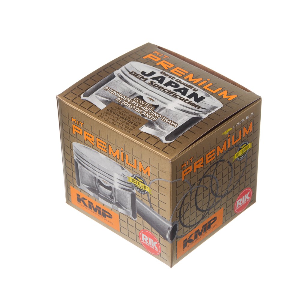 Pistao Kit C/Anel Rik Premium Xt 225 1.50