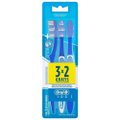 Escova Dental Oral B 123 Média Embalagem com 3 Unidades