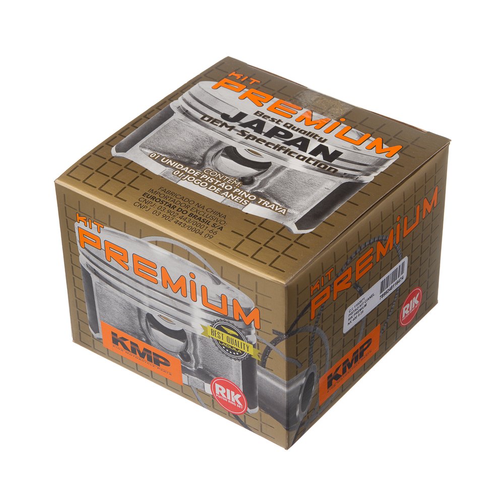 Pistao Kit C/Anel Rik Premium Nx 400 1.00