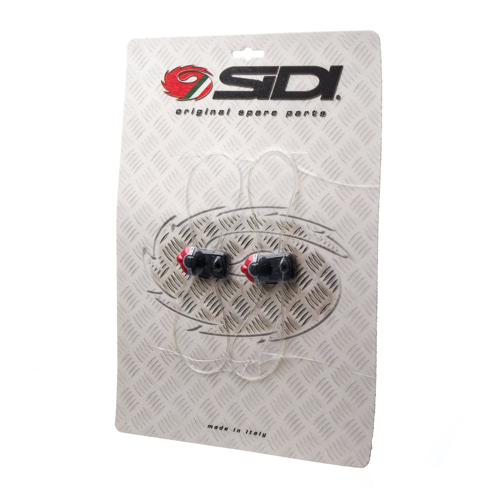 Tensor Traseiro Bota Sidi Vertigo (Par) - Preto/Vermelho