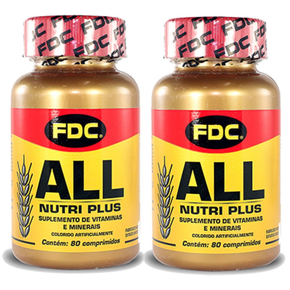 Kit FDC All Nutri Plus - 80´s - LEVE 2 PAGUE 1.5