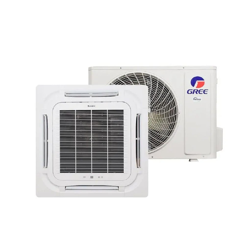 Ar Condicionado Split Cassete Inverter Gree G-Prime Plus 24000 BTU/h Frio Monofásico GULD24T1/A-S(B) ¿ 220 Volts