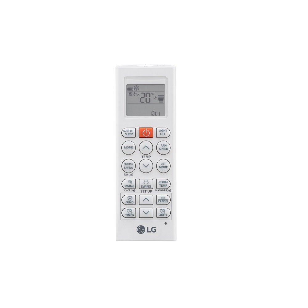 Ar Condicionado Split LG Hi Wall Dual Inverter Voice +AI 12.000 BTU/h Frio Monofasico Branco S3-Q12JA31B - 127V