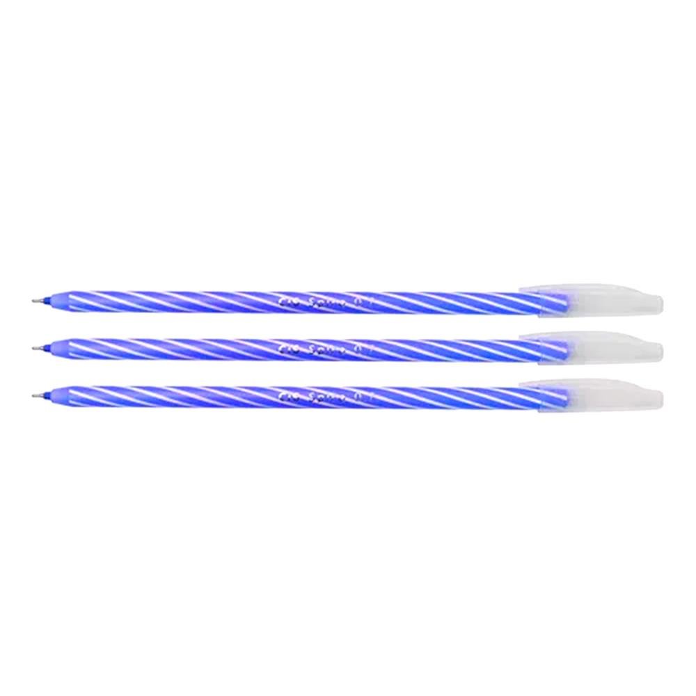Caneta Esferografica Spiro Cis Azul 0.7 Com 12 Unidades