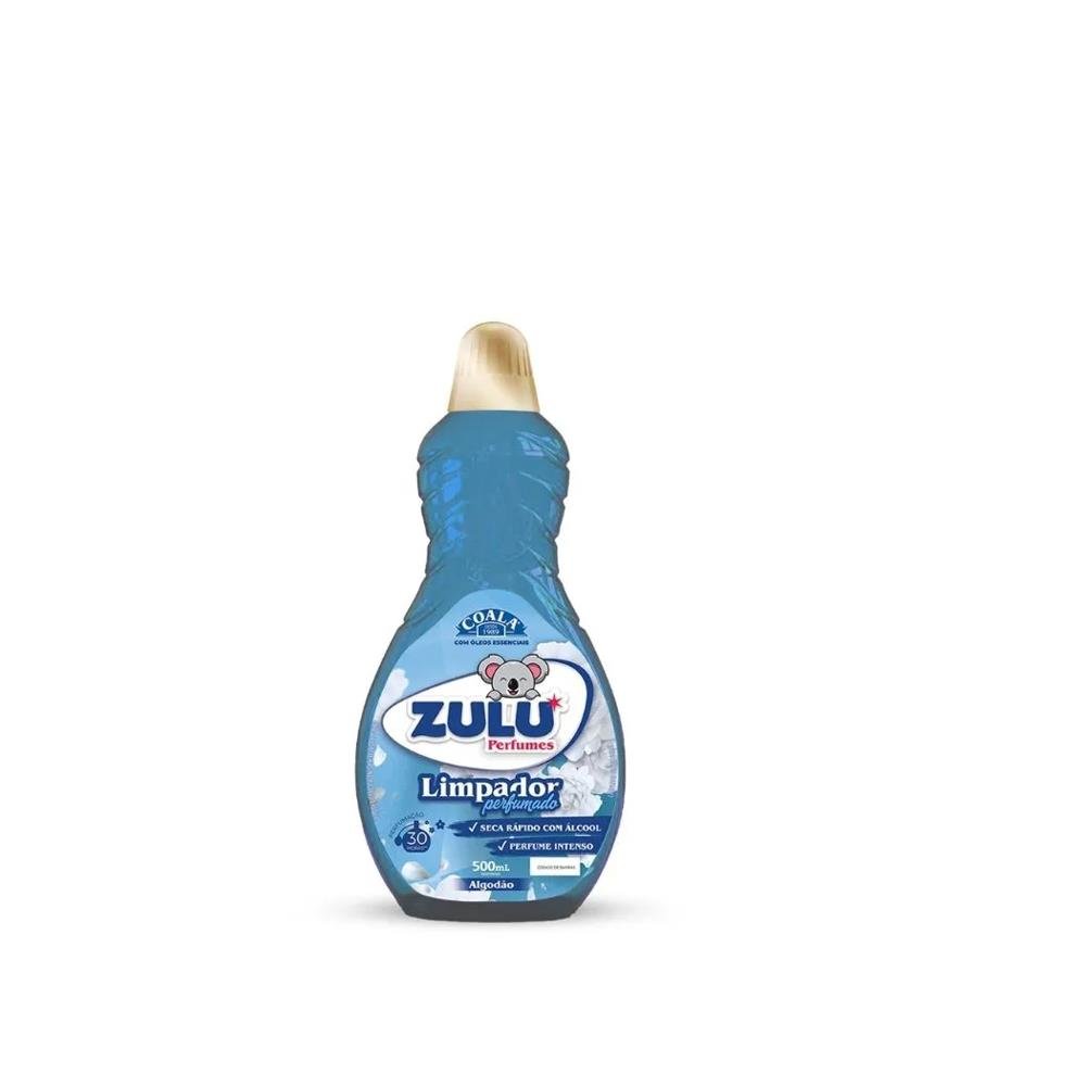 Limpador Perfumado Zulu Algodao 500ML