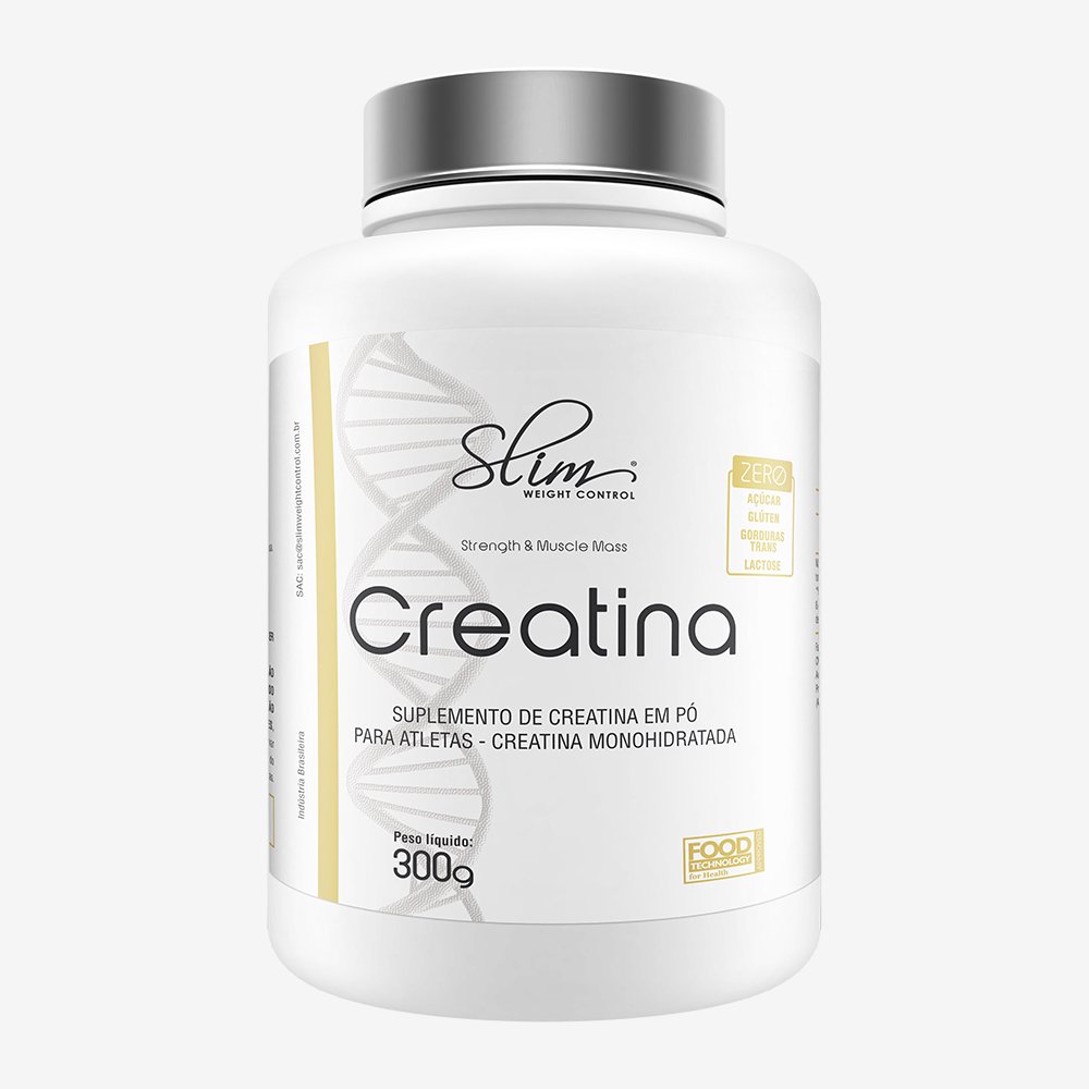 CREATINA OX PURA MONOHIDRATADA 300G - SLIM