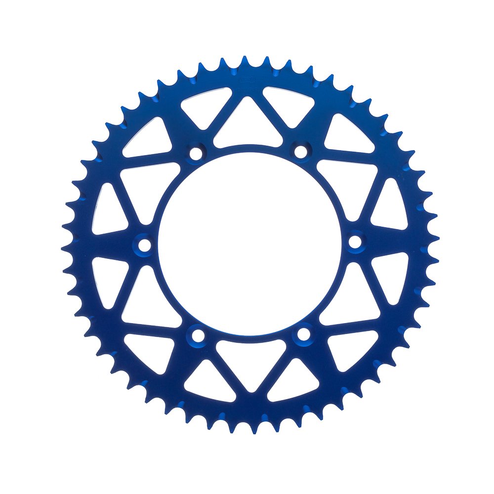 Coroa Aluminio Afam Azul Yam (+52D) -Yz125/250/Ttr230 Yzf/Wr