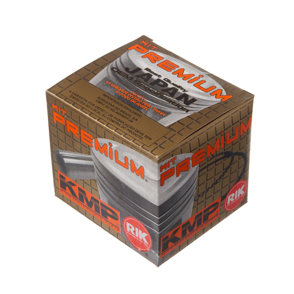 Pistao Kit C/Anel Rik Premium Cbx/Nx 150 Std