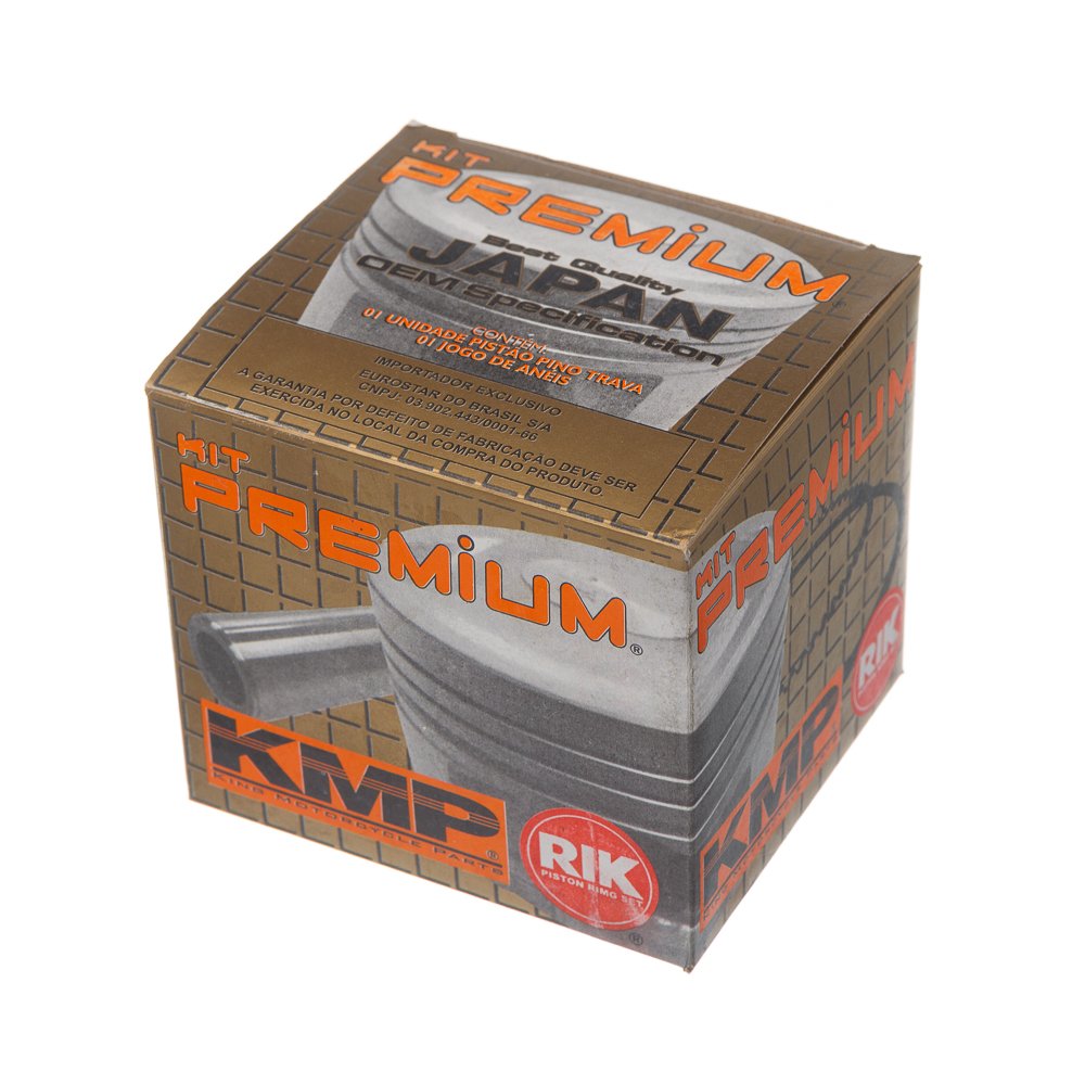 Pistao Kit C/Anel Rik Premium Cbx/Nx 200 0.25