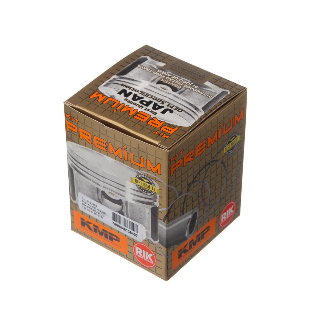 Pistao Kit C/Anel Rik Premium Cg 125 92 A 99 1.00