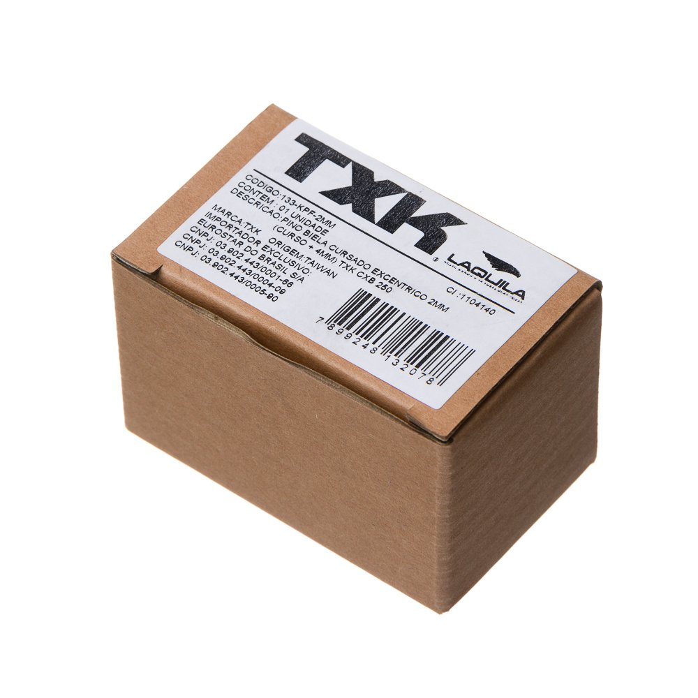Pino Biela Cursado Excentrico Txk 2Mm (Curso + 4Mm) Cbx 250