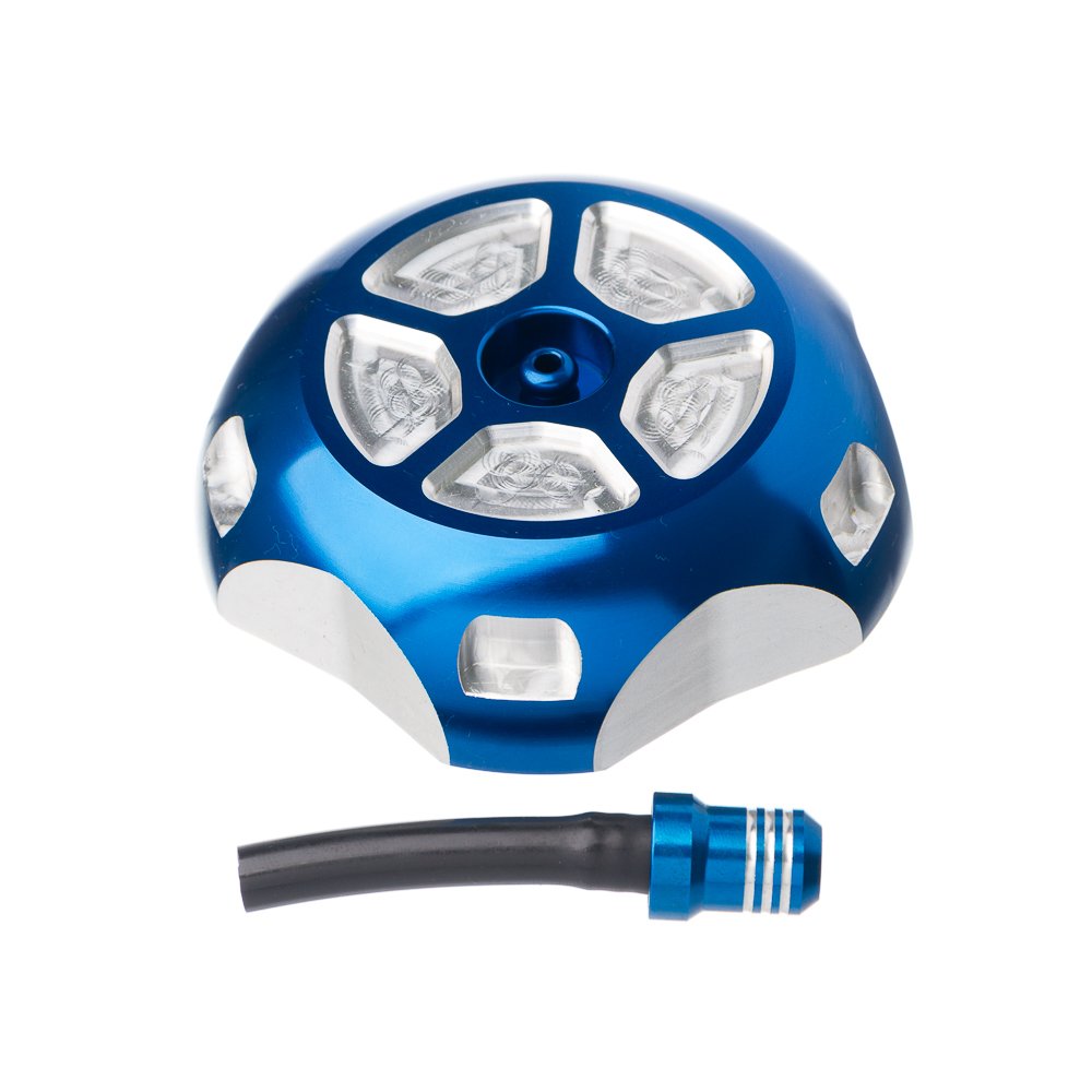 Tampa Tanque Com Respiro Moto X Yam Yzf250/450 03-13 Wrf Azu