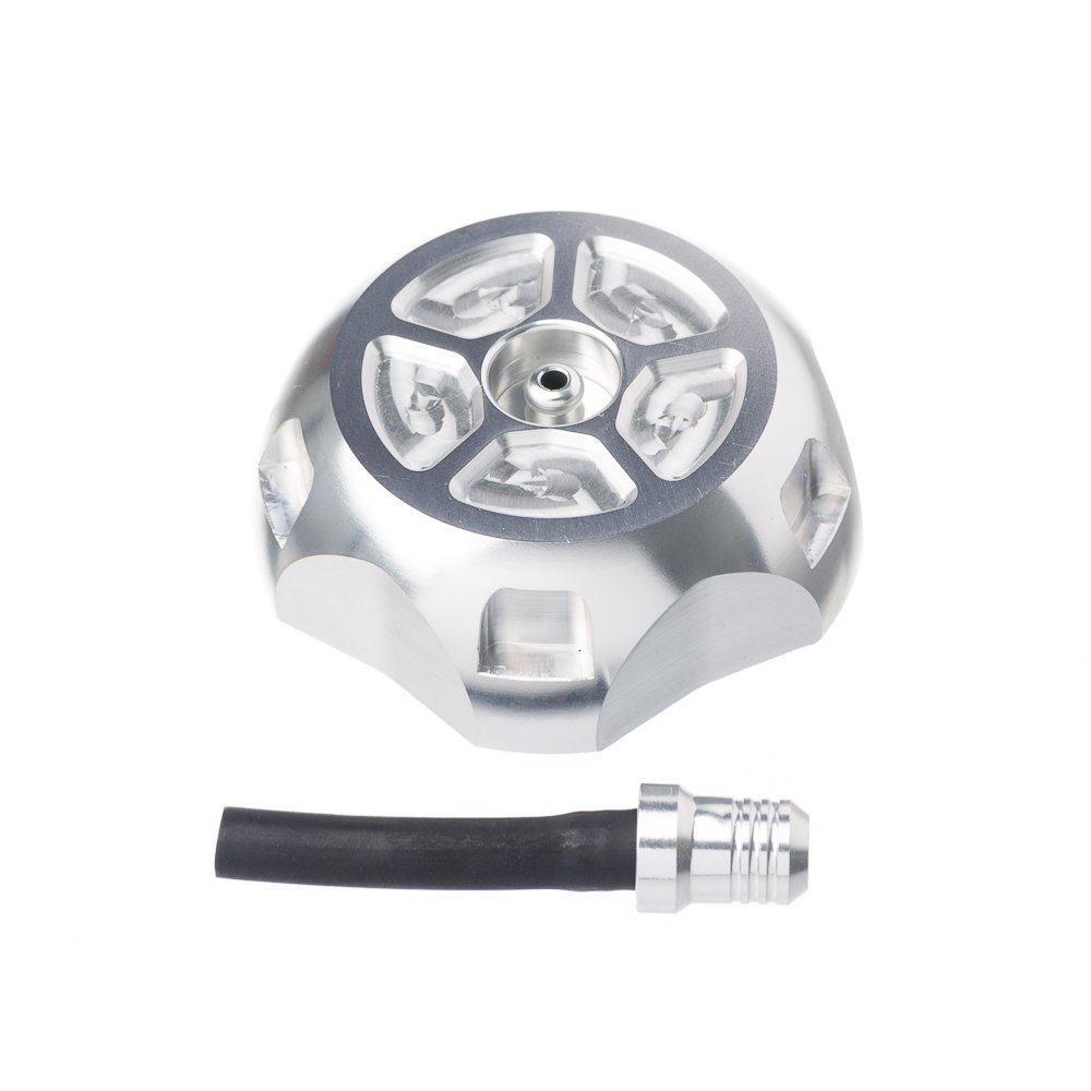 Tampa Tanque Com Respiro Moto X Hon Crf150F 12> Crf230 Prata