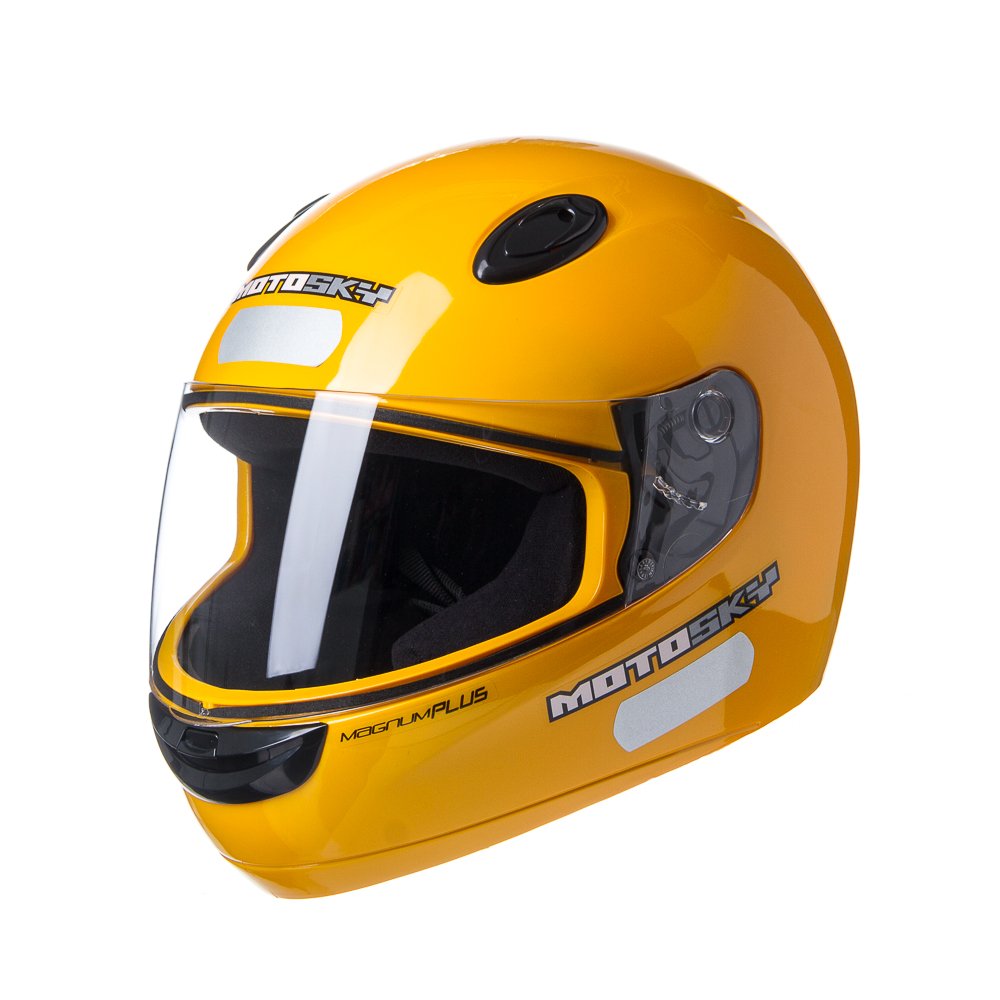 Capacete Motosky Magnum Plus Amarelo 56
