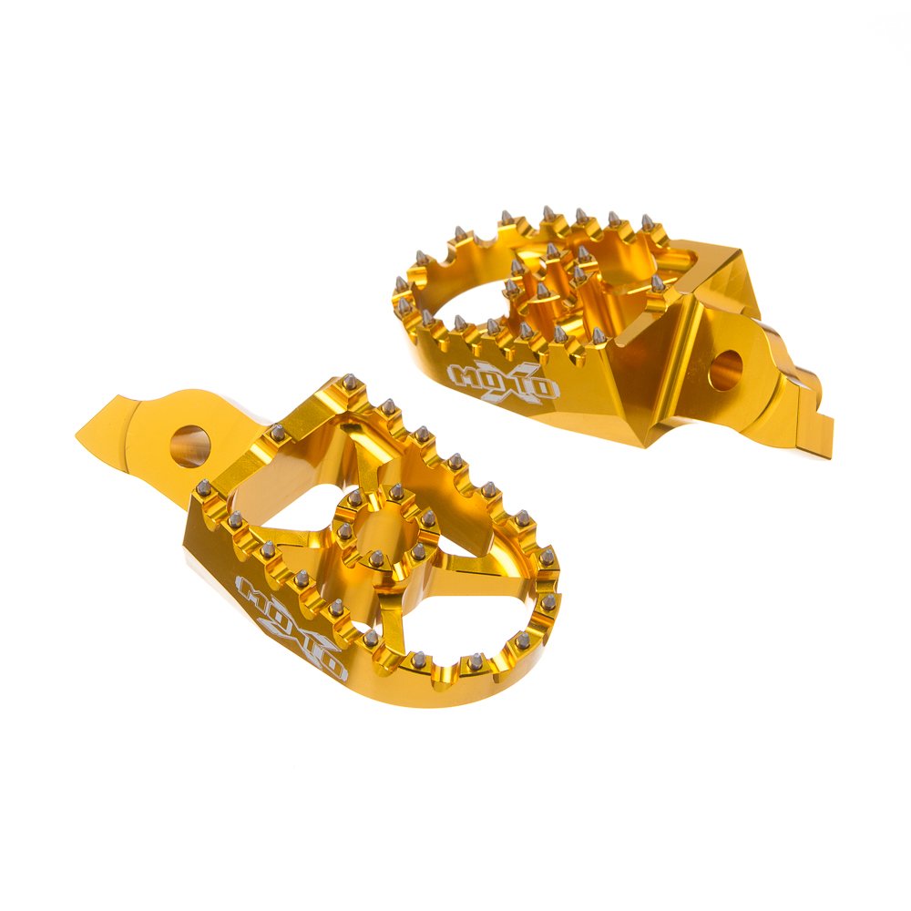 Pedaleira Cross Moto X Suz-Rmz250 07> Rmz450 05-07 Dourada
