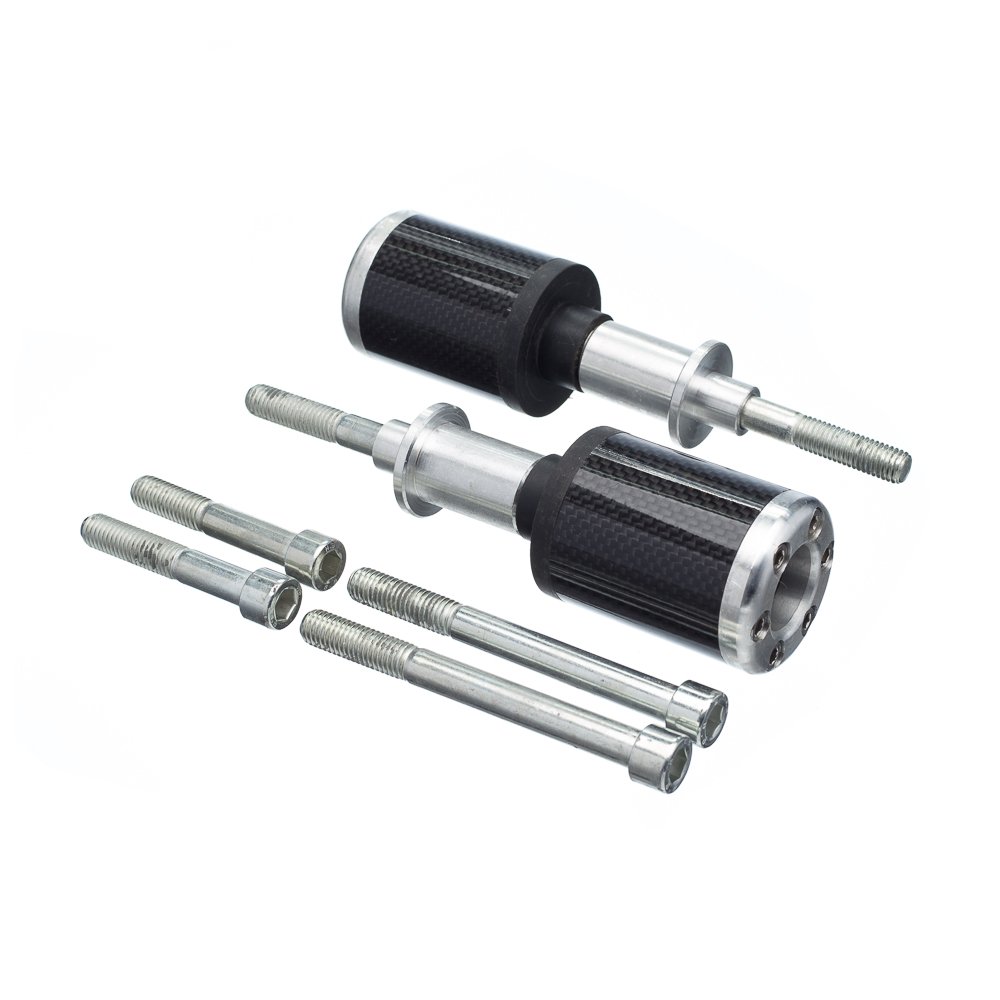 Slider Universal Bering Batente (Par) Carbon Aluminio Prata