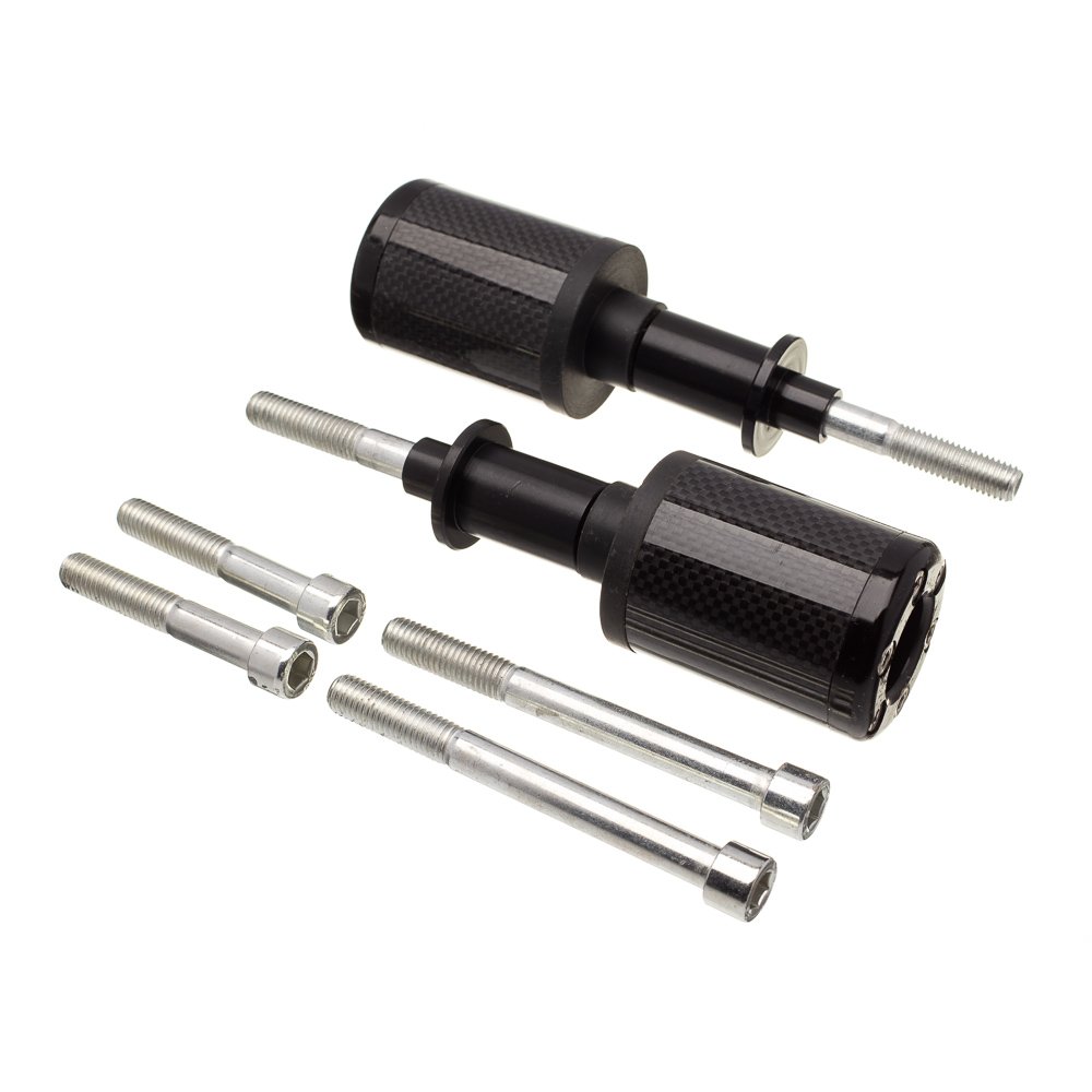 Slider Universal Bering Batente (Par) Carbon Aluminio Preto