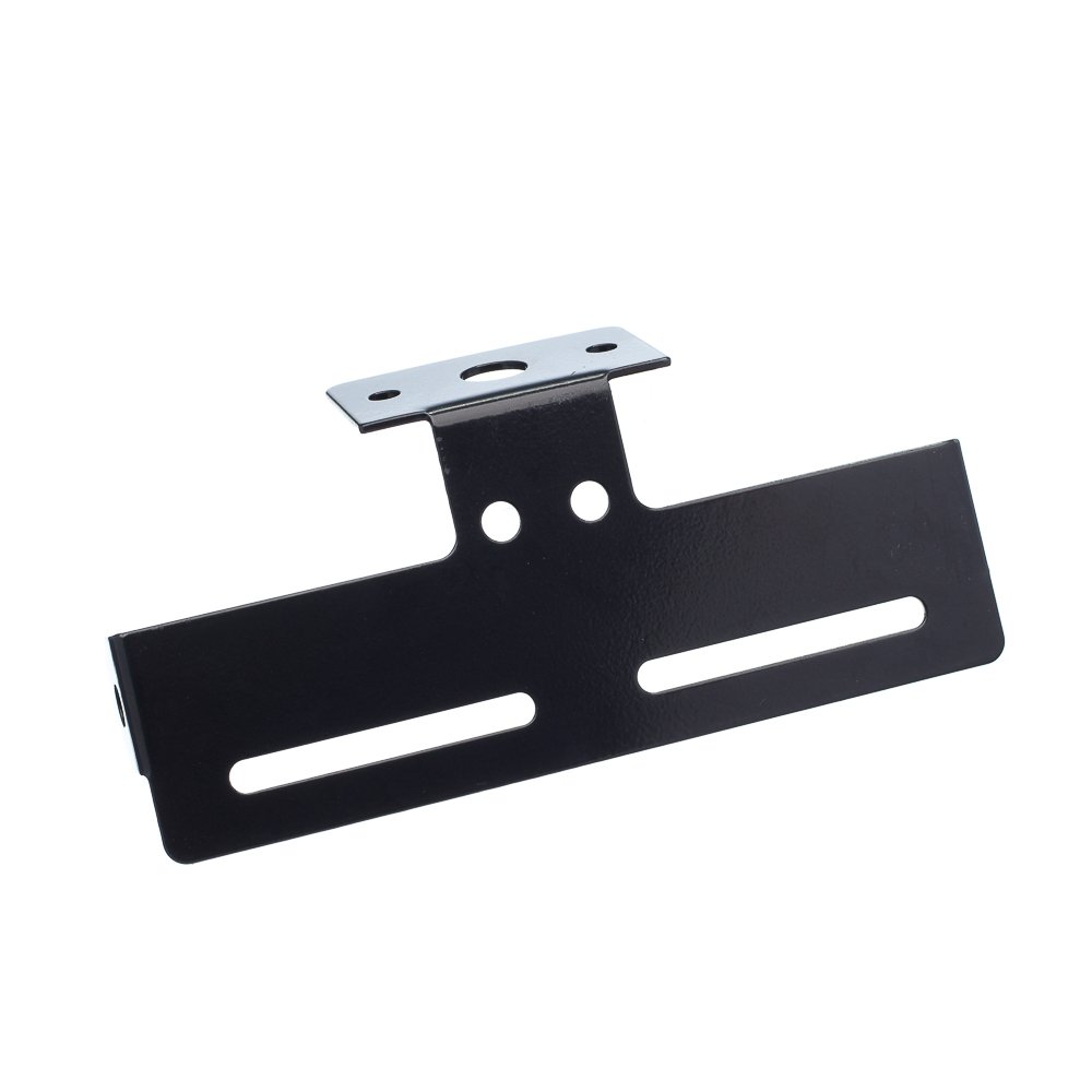 Suporte Placa Bering E Piscas Leds Universal Preto