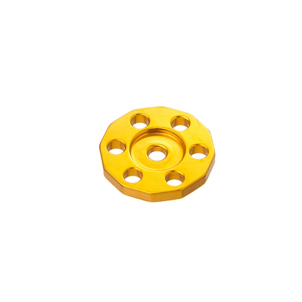 Espacador Tanque Combustivel Moto X - Dourado