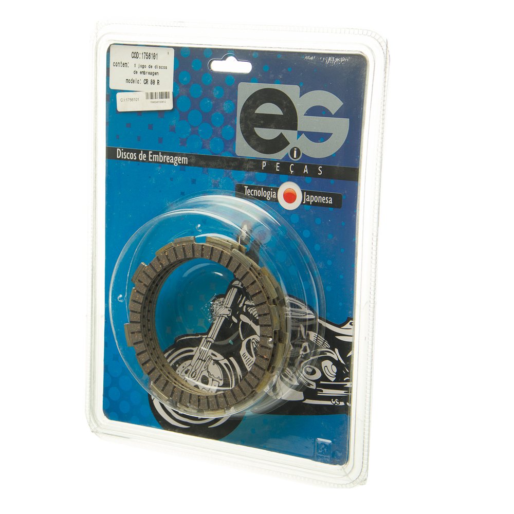 Discos Embreagem Eis Jogo Hon-Cr80 87-01 Cr85 02-08