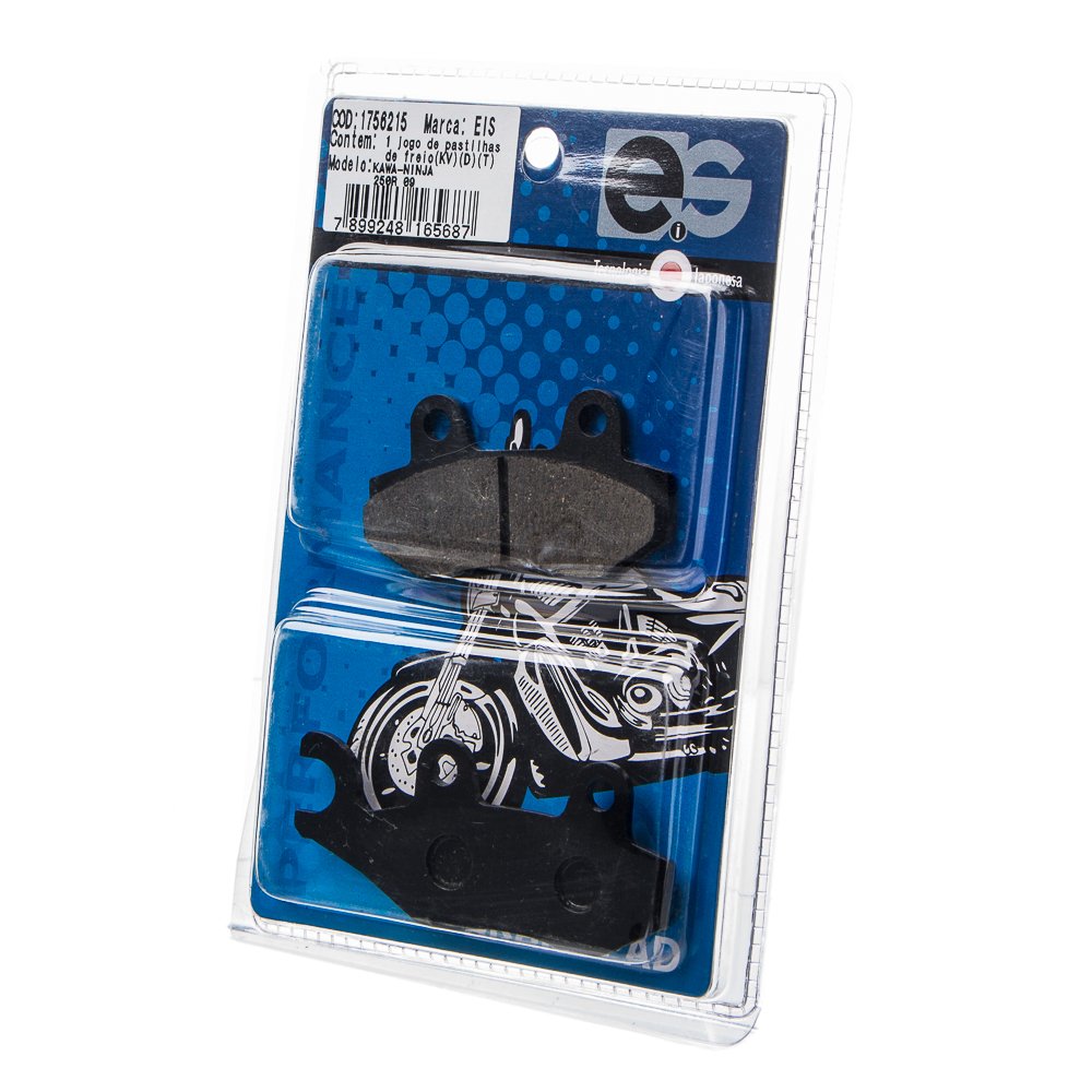 Pastilha De Freio Em Kevlar (D/T) Eis Kaw-Ninja 250R 09> Nin
