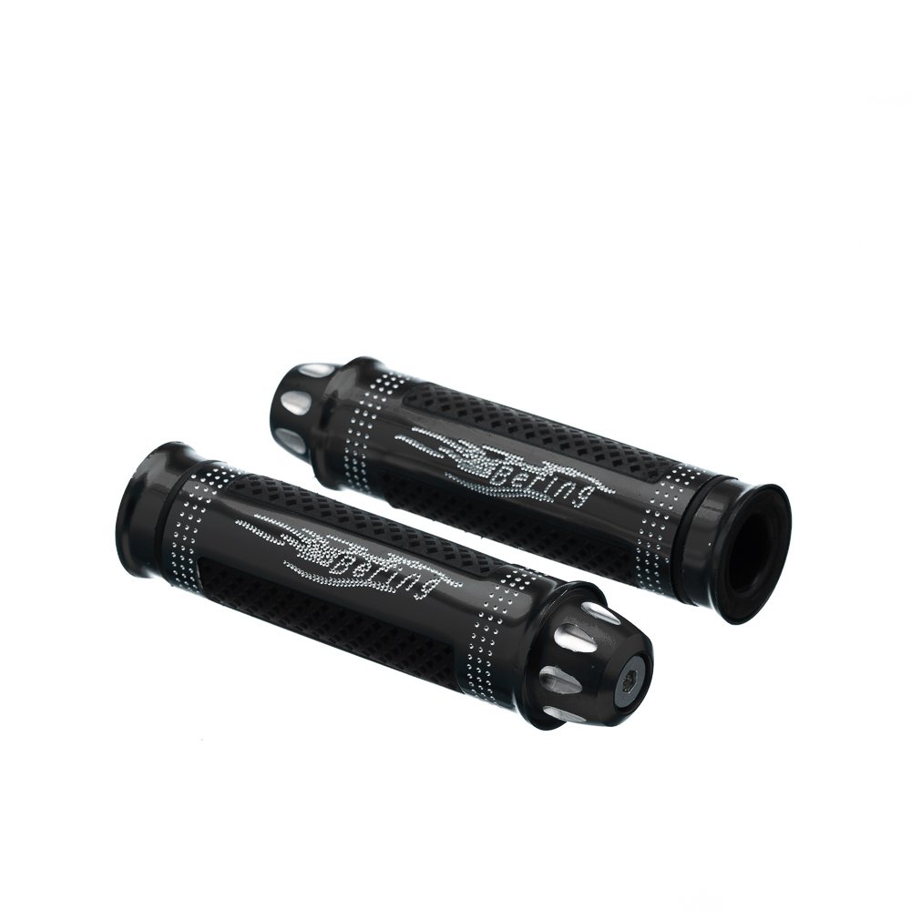 Manopla Bering Fire C/Peso Borr/Aluminio Preto