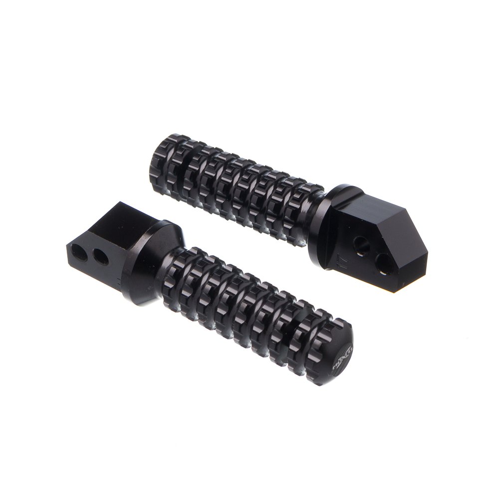 Pedaleira Street Traseira Moto X (Par) P 8Mm - Honda - Preta