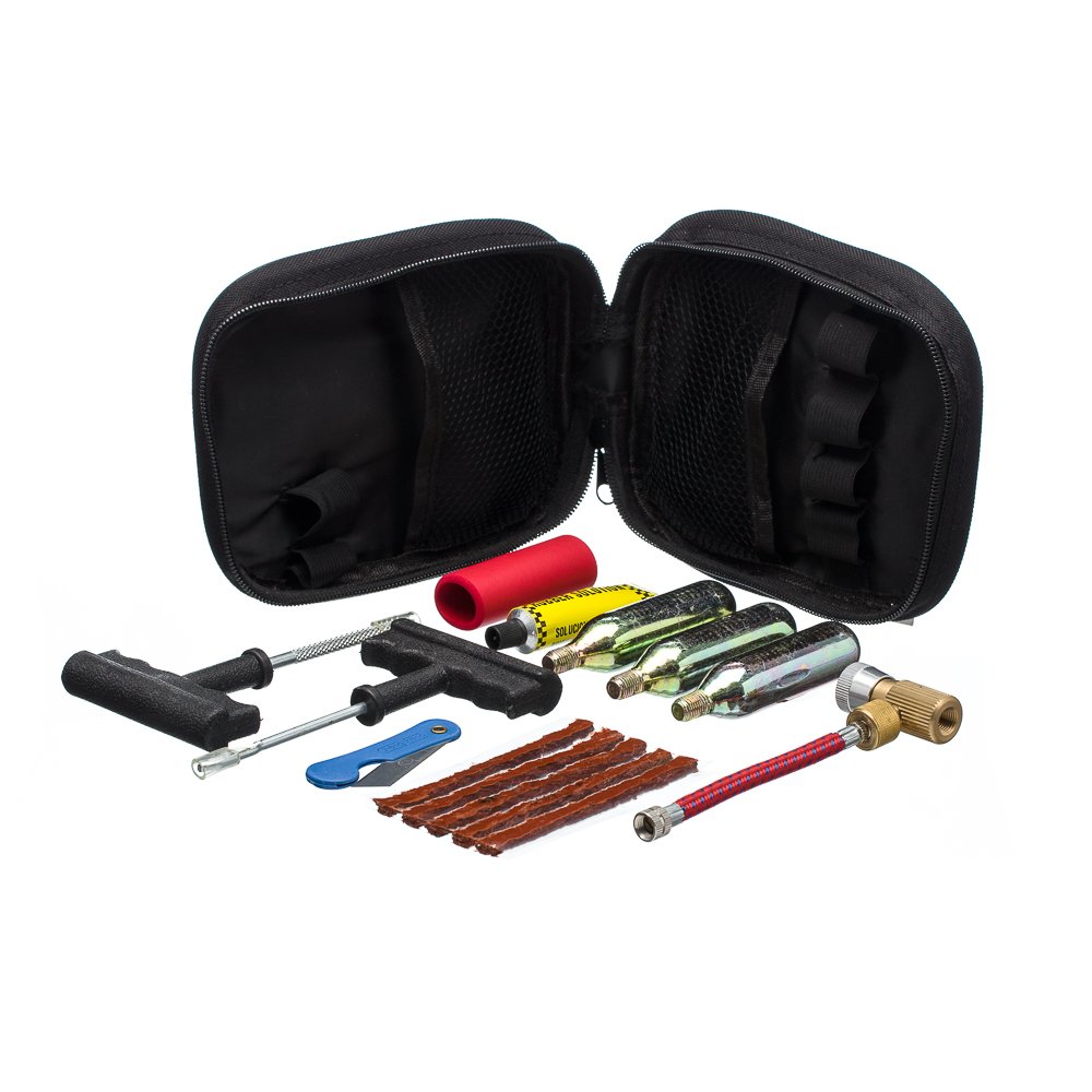 Kit Conserto Pneu Bering (Inclui Ferr P/ Reparo E 3 Garrafas