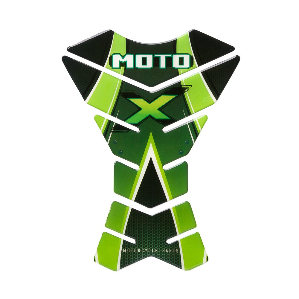 Protetor De Tanque Em Silicone Moto X Verde