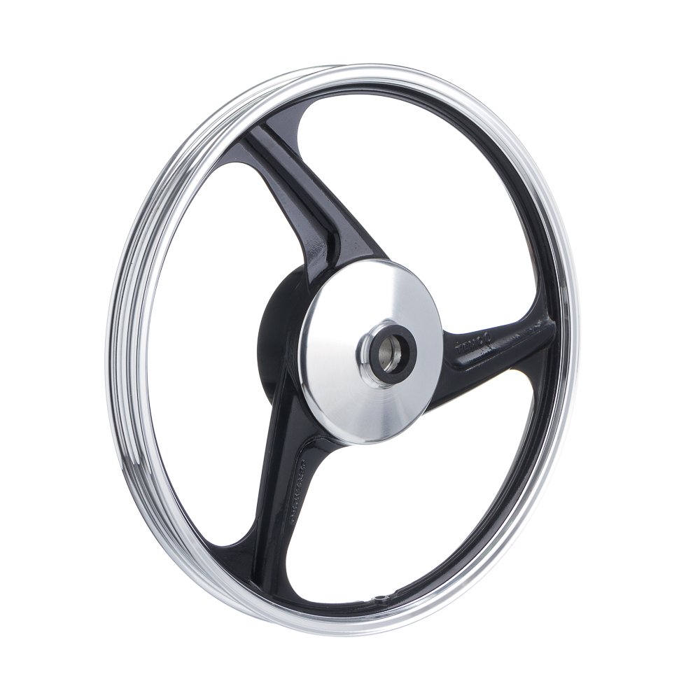 Roda Aluminio Dianteira Temco Centauro Preto Biz 125