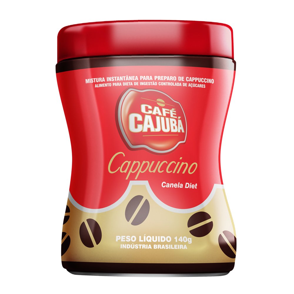 Cappuccino Diet Canela Cajubá 140g