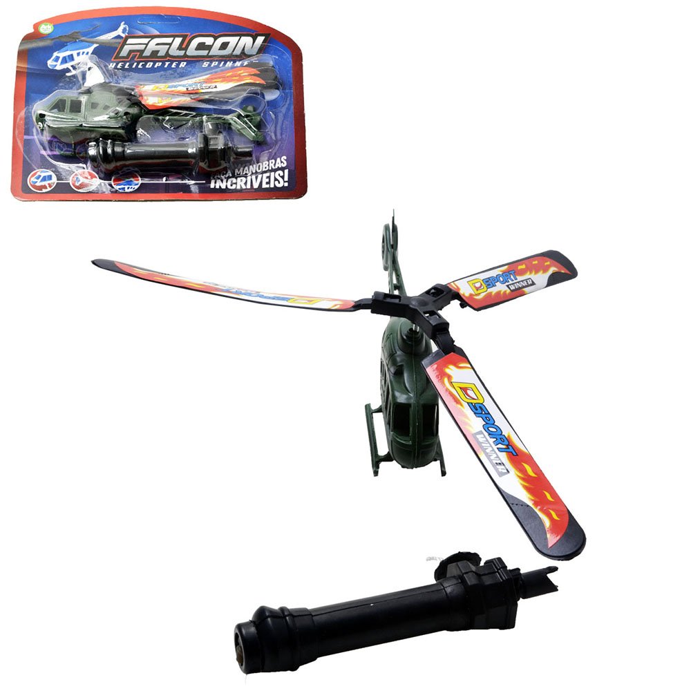 HELICOPTERO LANCADOR AKT3256 FALCON SPINNER SORT