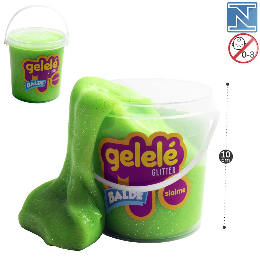 GELECA GELELE 470G (UNID) 3353/0222 BALDE C/GLITTER COLOR