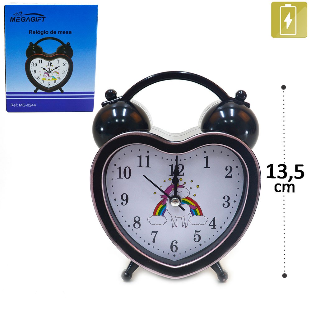 RELOGIO MESA MG-0244 UNICORNIO SORT
