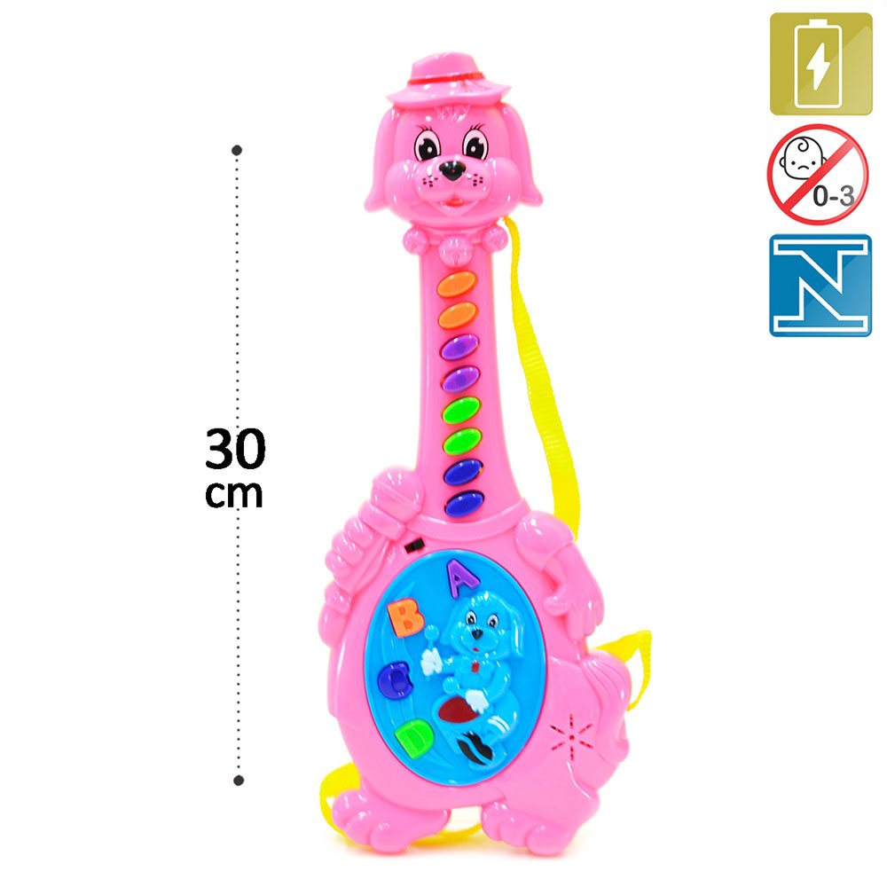 GUITARRA MUSICAL AKT3403 CACHORRO