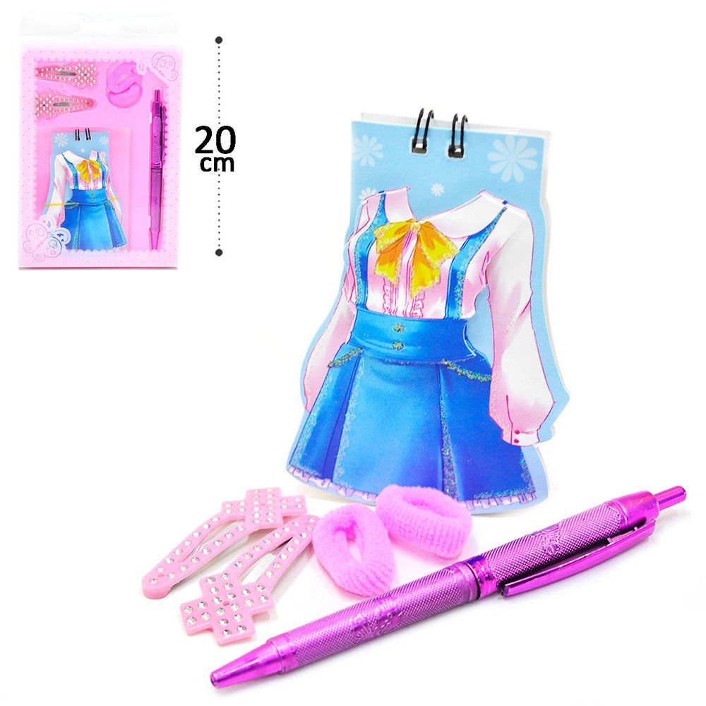 KIT BLOCO MG-5697 ANOTAÇÕES C/ ACESSORIOS