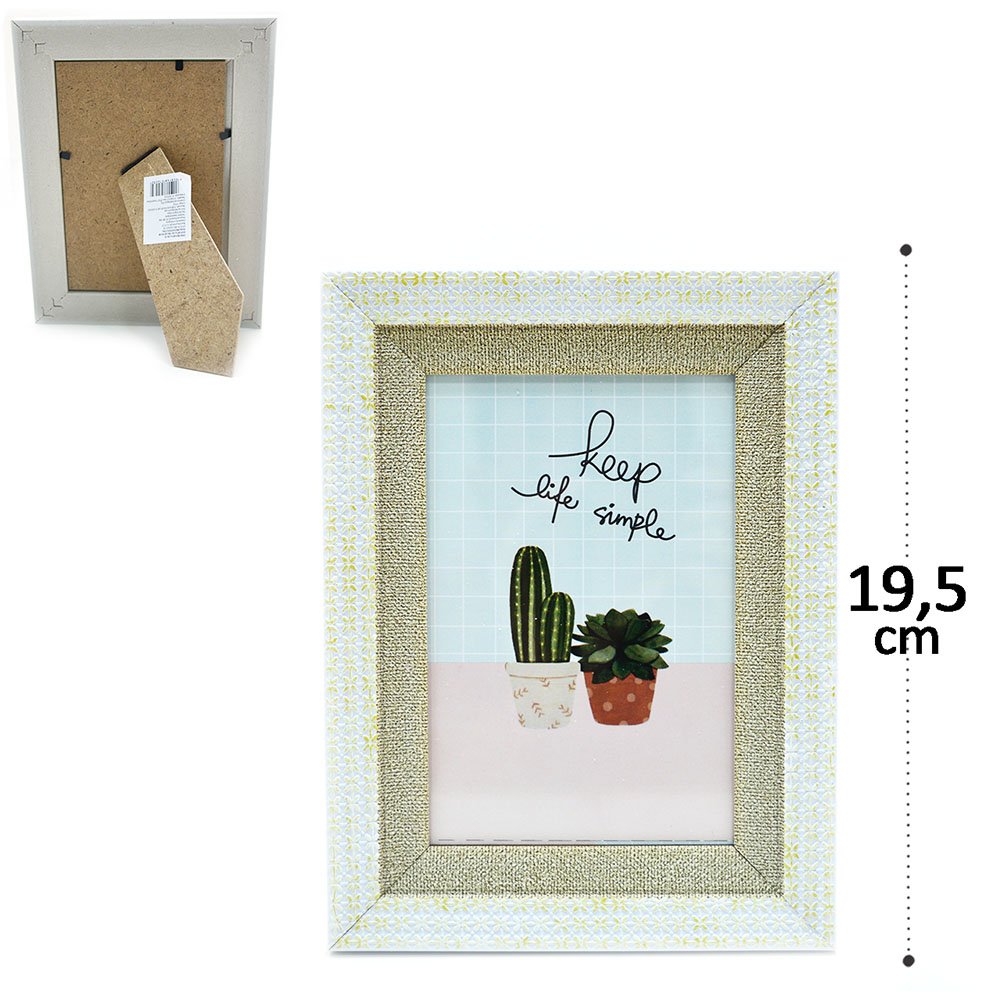 PORTA RETRATO 10X15 97223 PLAST SORT