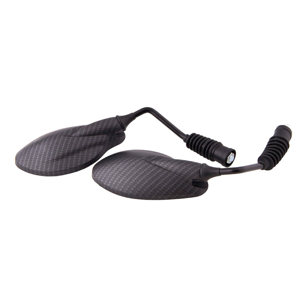 Espelho Retrov. Esport. Bering (Par) Carbono Fosco Oval Univ