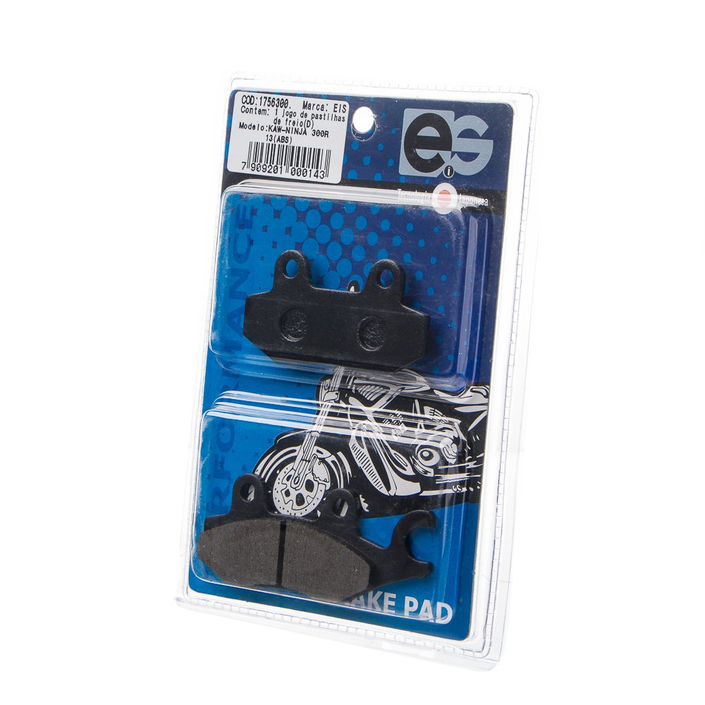 Pastilha De Freio Em Kevlar (D/T) Eis Kaw-Ninja 250R 09> Nin