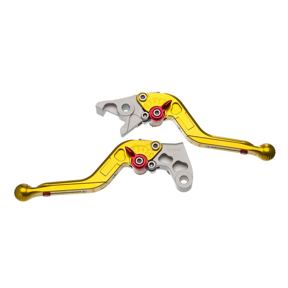 Manete Moto X Super Bike Par C/ Regulagens 3/4Dedos Hornet 6