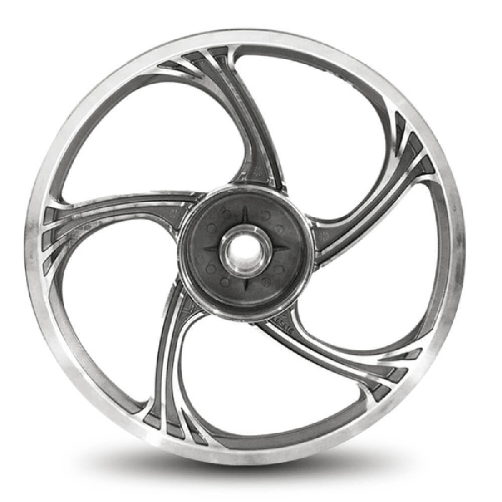 Roda Aluminio Traseira Temco Icarus Cinza Cg125 /2008