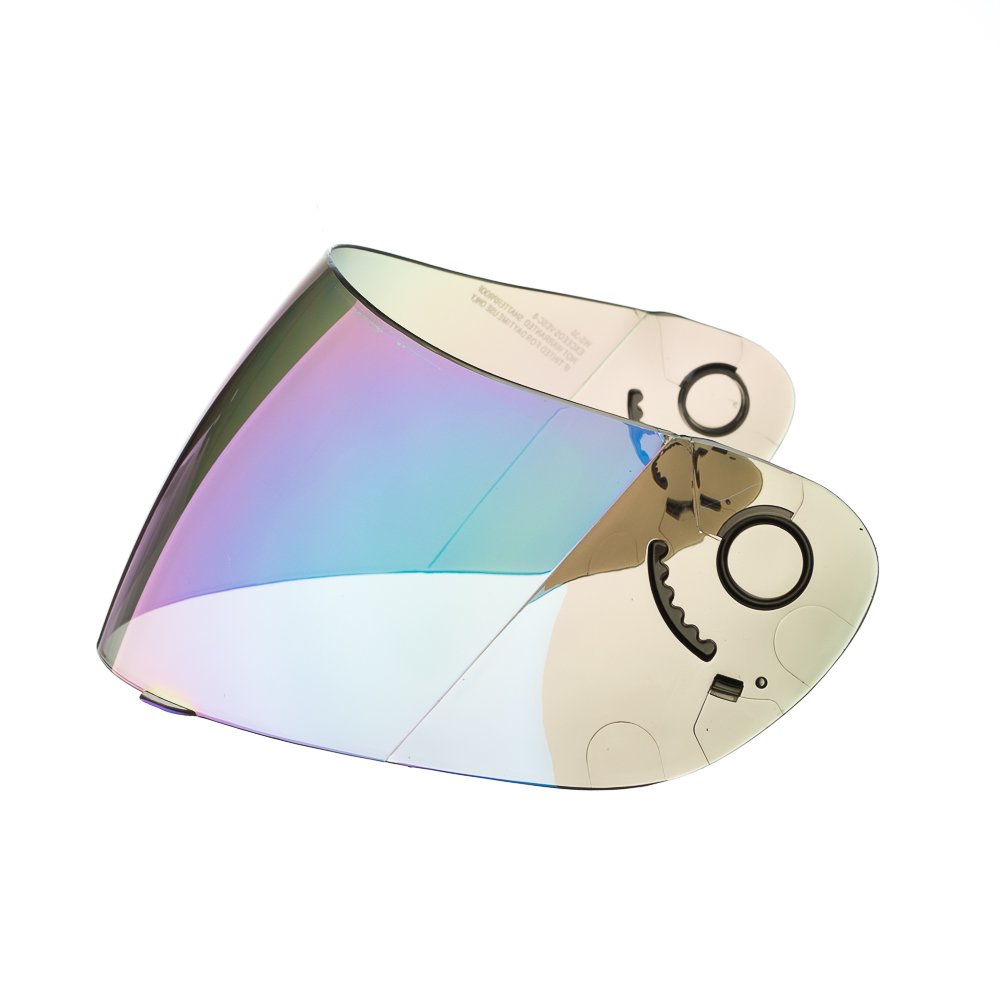 Viseira Capacete Texx Azul Iridium Mod. Rage/Silver Eagle/Fi